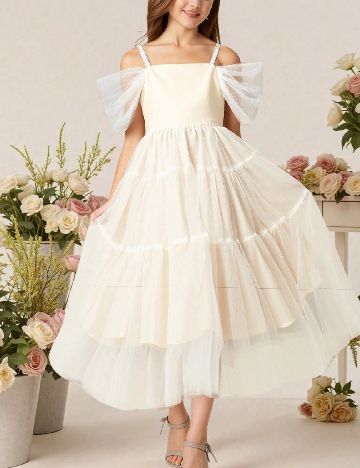 Rochie Shein Kids, crem