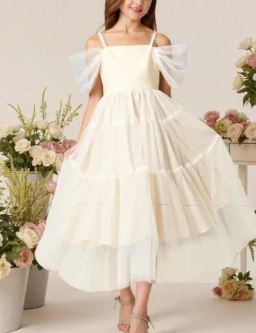 Rochie Shein Kids, crem