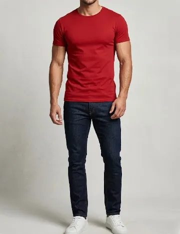 Tricou Zara, rosu