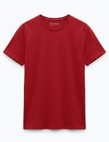 Tricou Zara, rosu