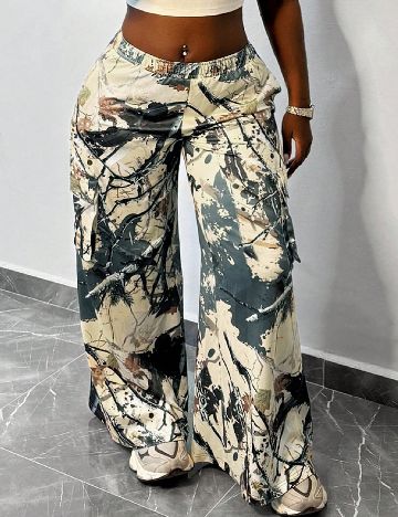 Pantaloni SHEIN CURVE, mix culori