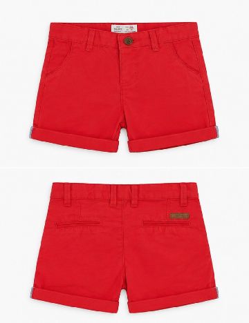 Pantaloni scurti Zara, rosu