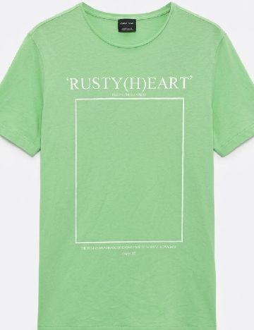 Tricou Zara, verde