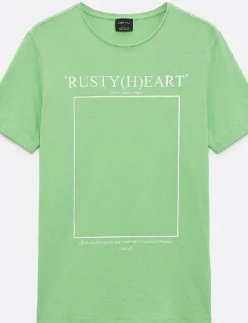 Tricou Zara, verde