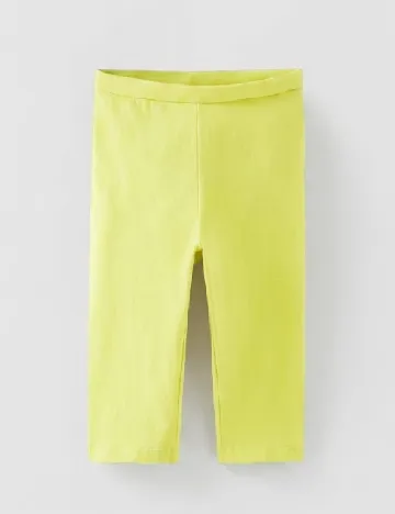 Colanti trei sferturi Zara, galben