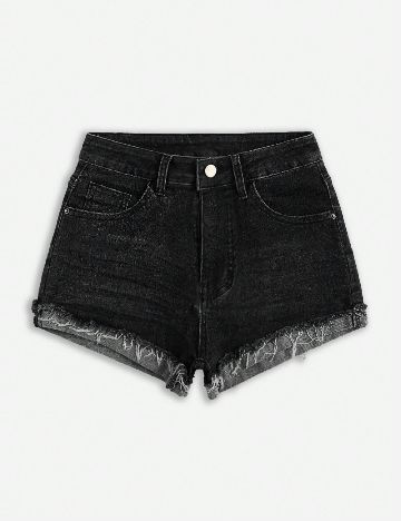 Pantaloni scurti SHEIN CURVE, gri