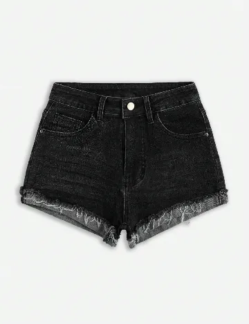 Pantaloni scurti SHEIN CURVE, gri