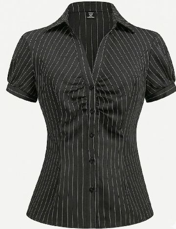 Camasa SHEIN CURVE, negru