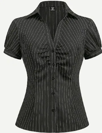 Camasa SHEIN CURVE, negru