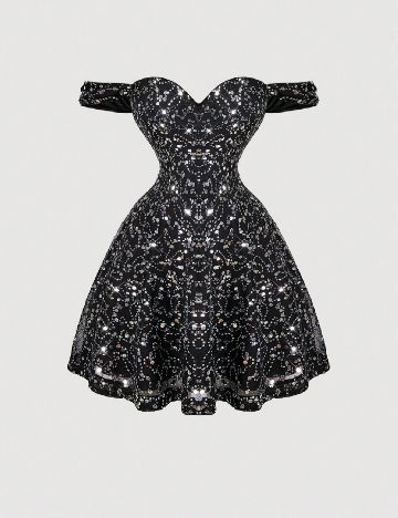 Rochie scurta SHEIN, negru