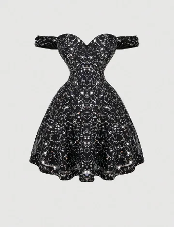 Rochie scurta SHEIN, negru
