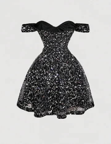 Rochie scurta SHEIN, negru