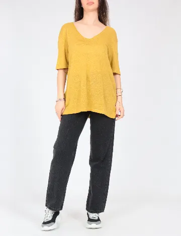 Tricou Oysho, mustar