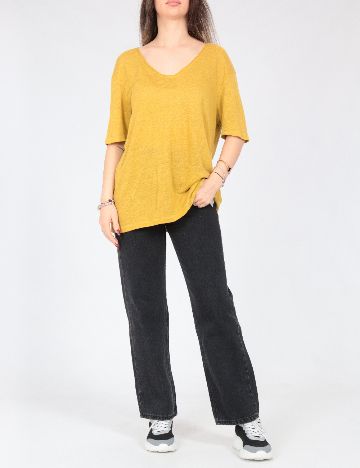 Tricou Oysho, mustar