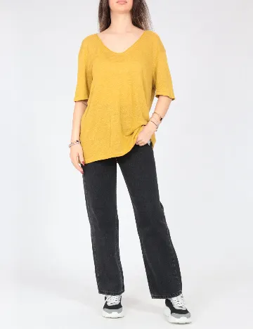 Tricou Oysho, mustar