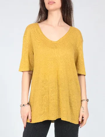 Tricou Oysho, mustar