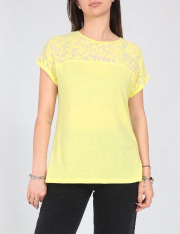 Tricou Zara, galben