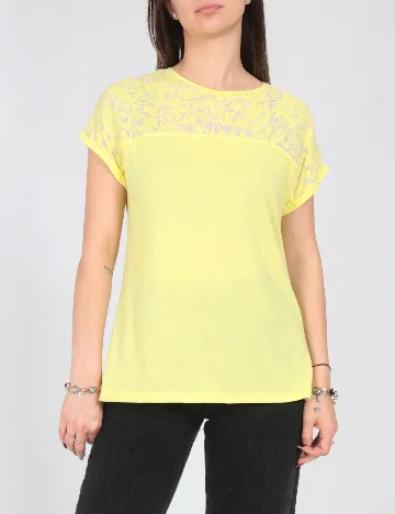 Tricou Zara, galben