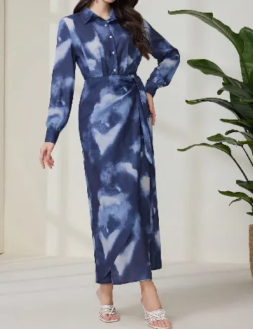Rochie lunga SHEIN, albastru