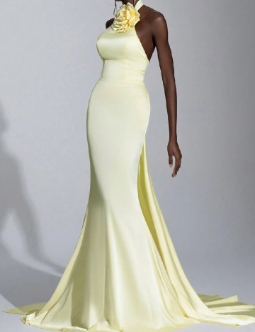 Rochie lunga SHEIN, galben