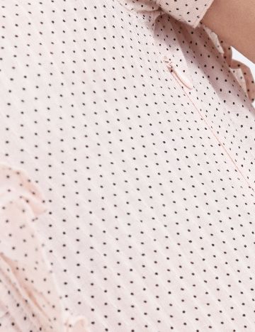 Rochie scurta Zara, roz deschis