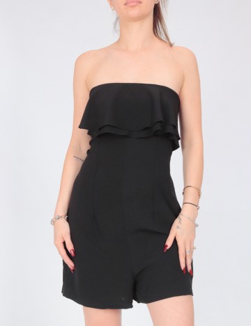 Salopeta Bershka, negru