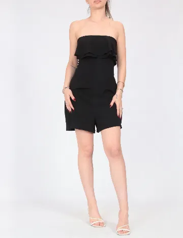 Salopeta Bershka, negru