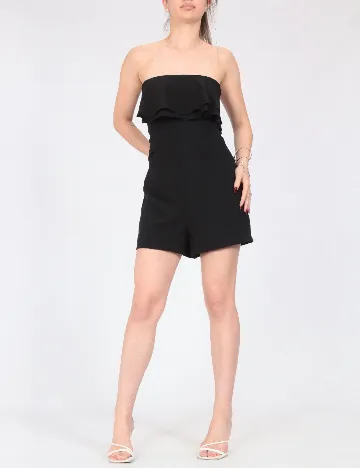 Salopeta Bershka, negru