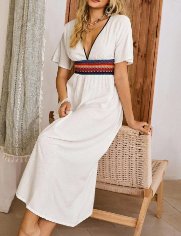Rochie lunga SHEIN, alb