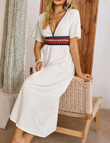 Rochie lunga SHEIN, alb
