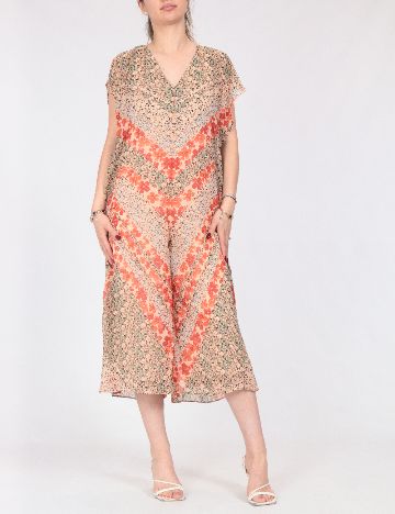 Salopeta Zara, floral print