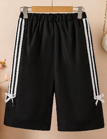 Pantaloni scurti Shein Kids, negru