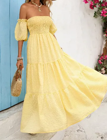 Rochie lunga SHEIN, galben