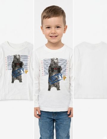 Bluza Zara, alb