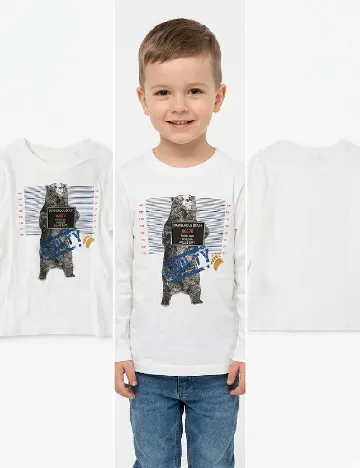 Bluza Zara, alb