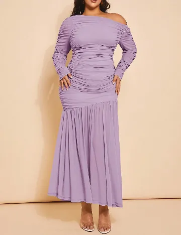 Rochie lunga SHEIN CURVE, mov