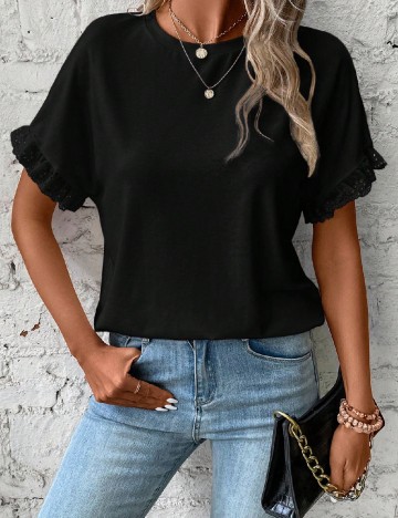 Tricou Emery Rose, negru
