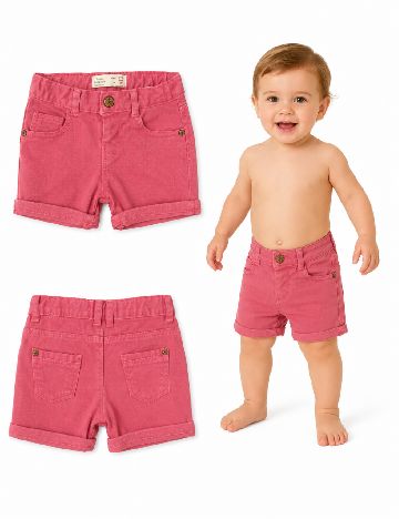 Pantaloni scurti Zara, roz
