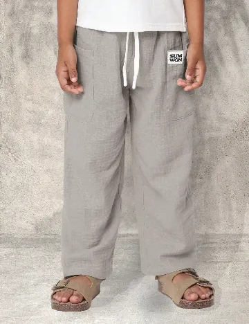 Pantaloni SUMWON, gri