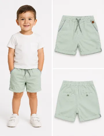 Pantaloni scurti Zara, verde