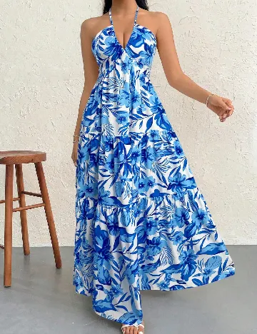 Rochie lunga SHEIN, albastru