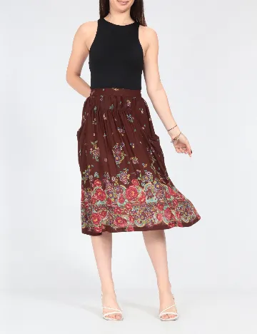 Fusta Zara, mix culori
