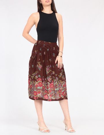 Fusta Zara, mix culori