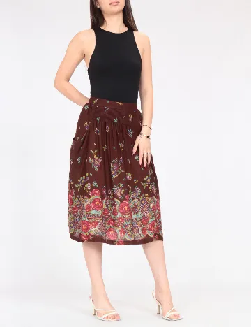 Fusta Zara, mix culori