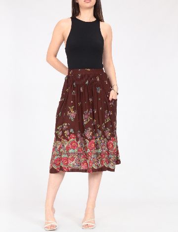 Fusta Zara, mix culori
