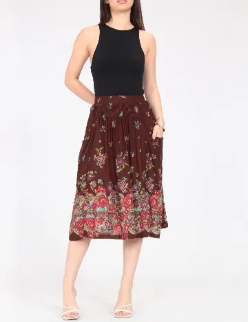 Fusta Zara, mix culori