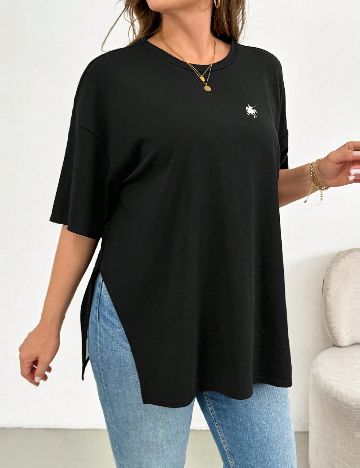 Tricou SHEIN CURVE, negru