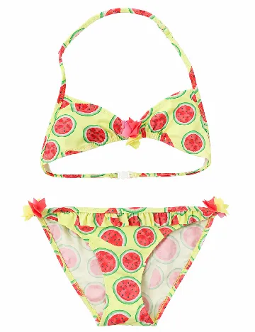 Costum de baie Zara, mix culori