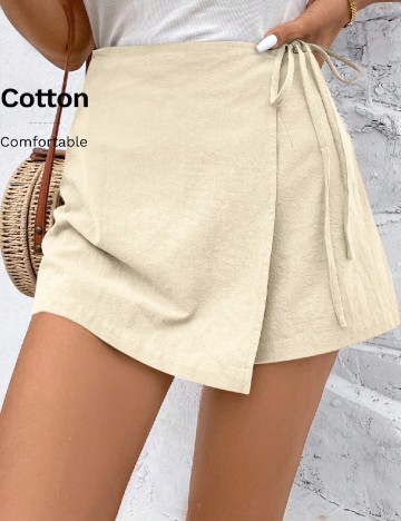 Fusta pantalon SHEIN, bej