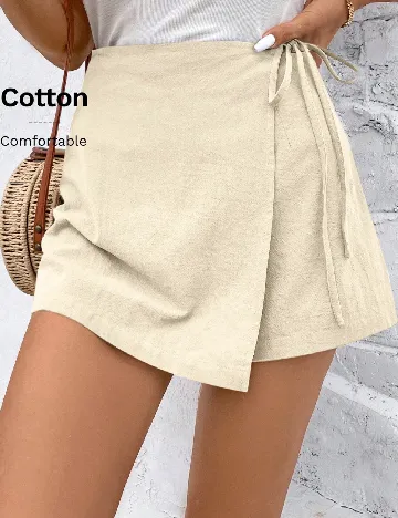 Fusta pantalon SHEIN, bej